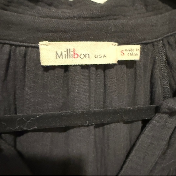 NEW Boutique Dress with Buttons and Pockets - Picture 4 of 7